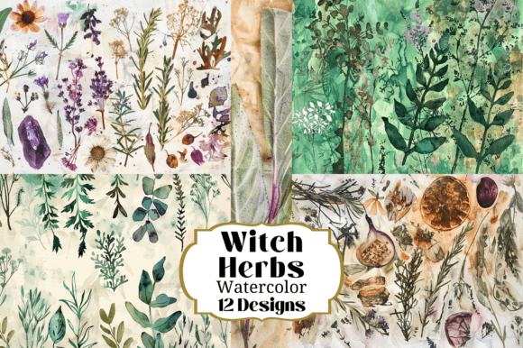 Elevate Your Craft: Using Witch Herb Backgrounds
