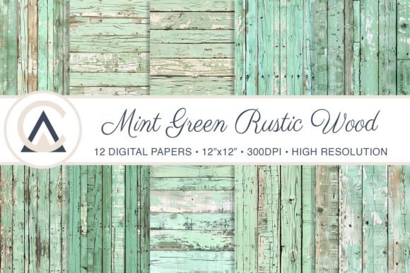 Mint Green Old Rustic Wood Backgrounds: A Designer's Secret Weapon