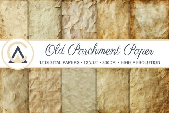 Old Vintage Parchment Paper Backgrounds: Your Digital Design Toolkit