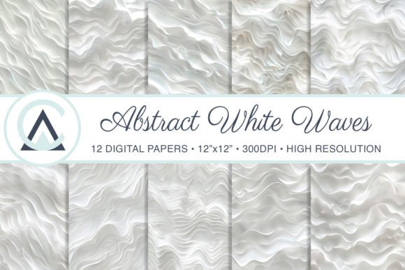Unlocking Creativity with Abstract White Digital Paper Backgrounds